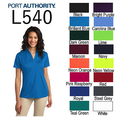 Port Authority L540 Womens Dri-fit Silk Touch Polo Xs-4xl Golf Shirt