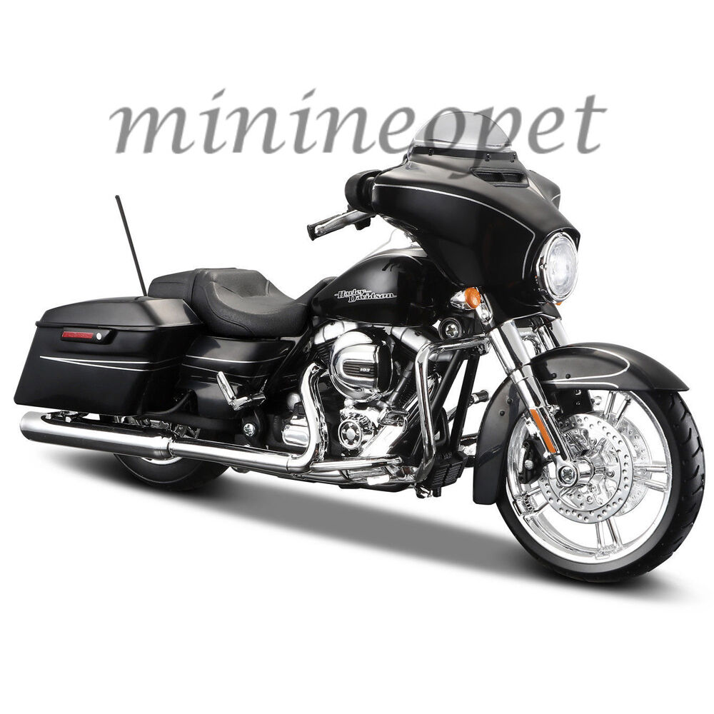Maisto 32328 2015 Harley Davidson Street Glide Special Motorcycle 1/12 Black