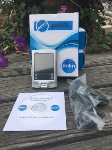 New In Box >>perfect<< Palm Tungsten E2 Pda Handheld Organizer Bluetooth
