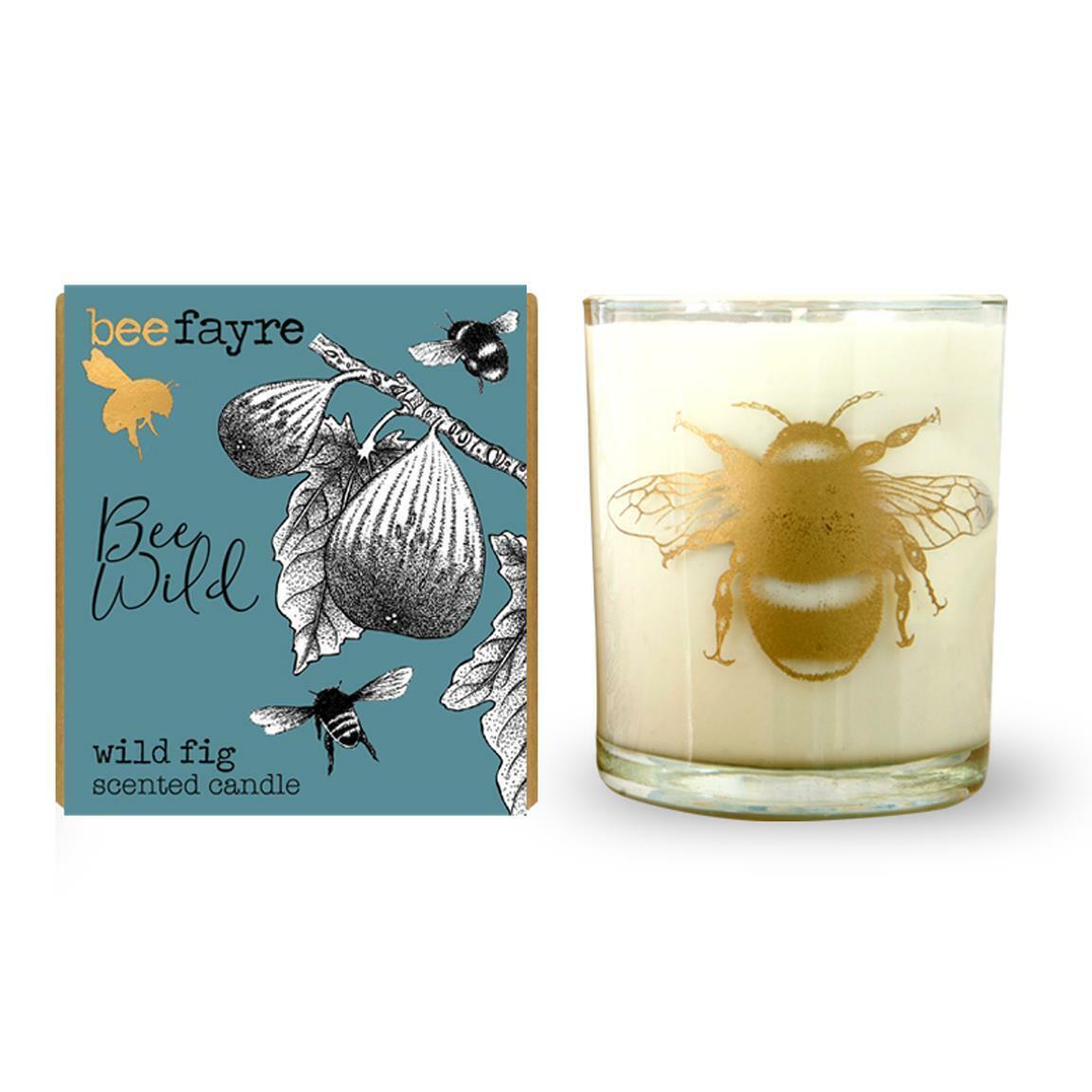 Beefayre - Bee Wild - Wild Fig - Large Scented Candle - 20cl/50hours