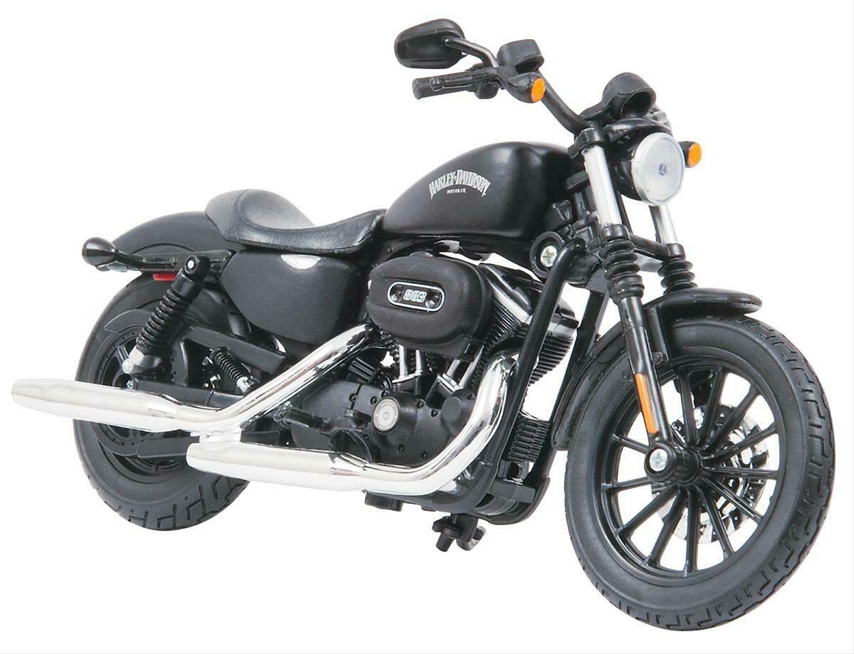 Maisto Harley Davidson 2014 Sportster Iron 883 Diecast Motorcycle 1:12 - Black