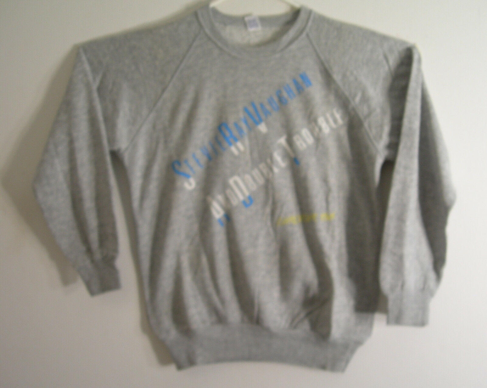 Stevie Ray Vaughan Concert Sweatshirt 1986 Soul To Soul