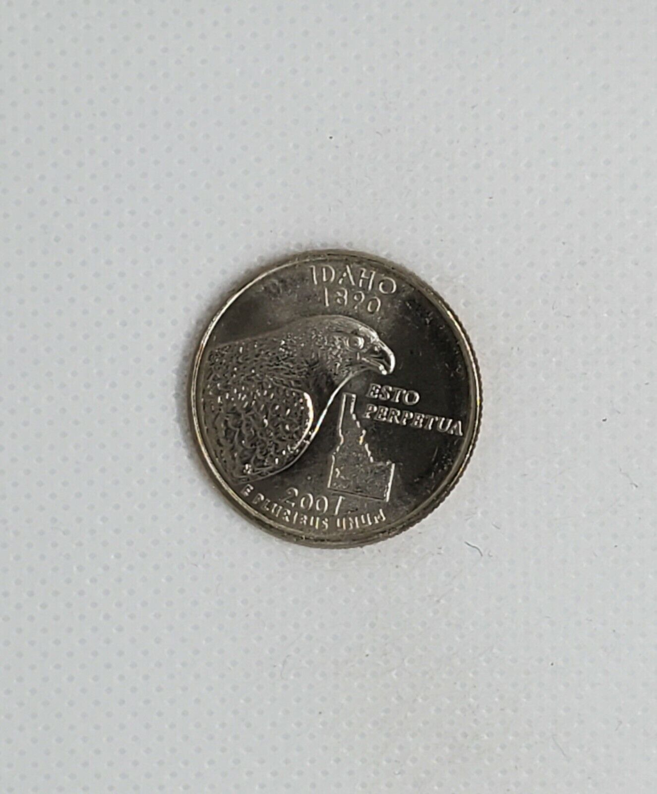 2007 P Idaho State Quarter.  Uncirculated From Us Mint Roll.