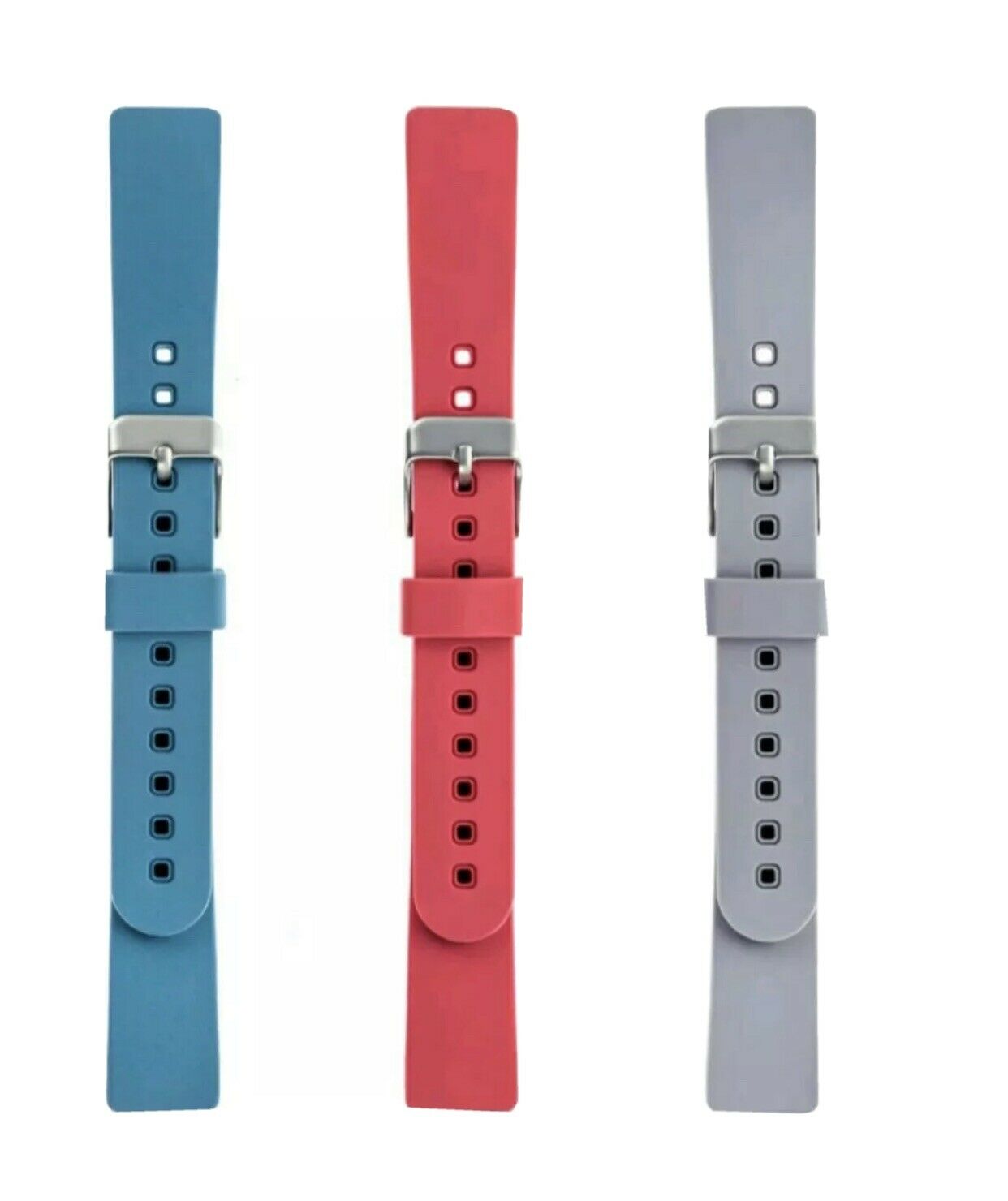 Withit - Silicone Band For Fitbit Inspire And Inspire Hr (3-pack) - Light Gra...