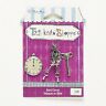 Clock Charms Steampunk Antiqued Silver Key Cuckoo Pendants Set Of 3 Pieces