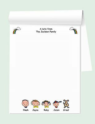 "family Faces" Personalized Notepad