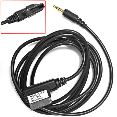 Music Interface Ami Mmi To 3.5mm Audio Aux Cable Adapter For Audi A5 Q5 Q7 S8 Tt