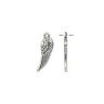 Wing Charms Silver 15mm Steampunk Antiqued Lot Of 20
