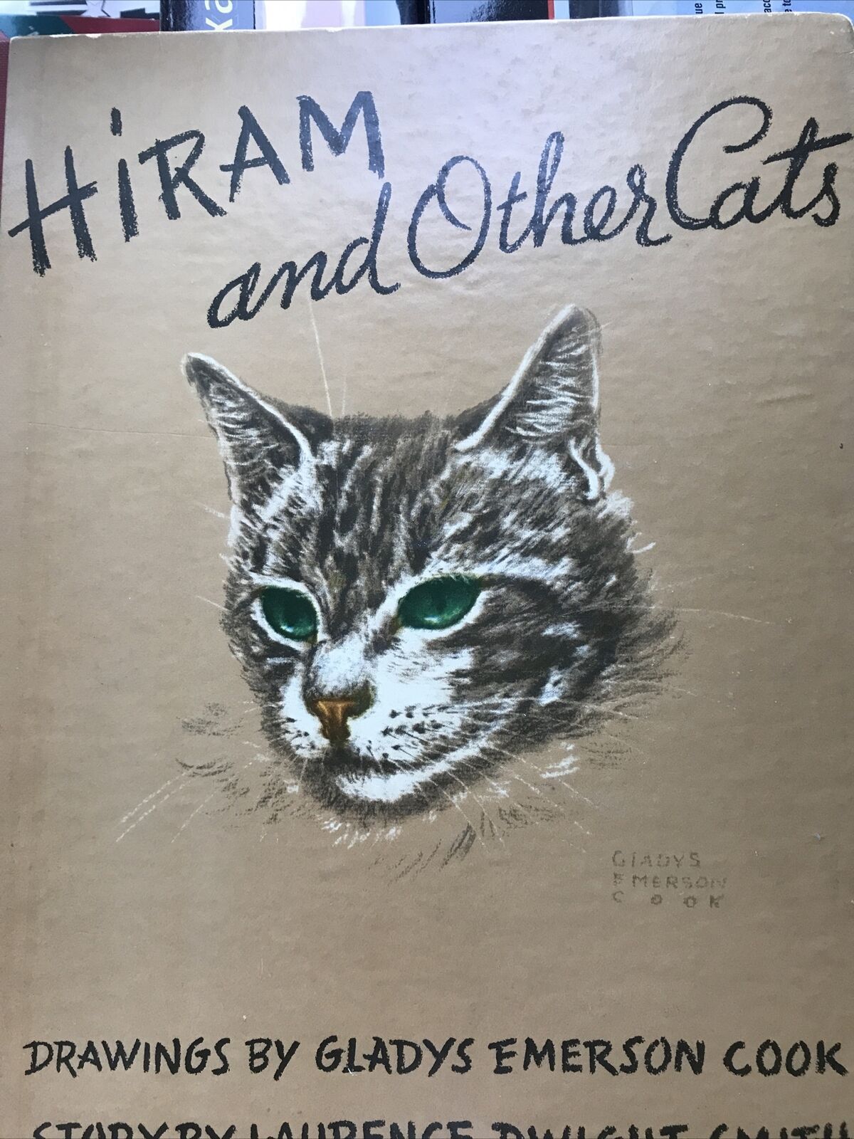 Hiram And Other Cats G E Cook L D Smith Book 1941