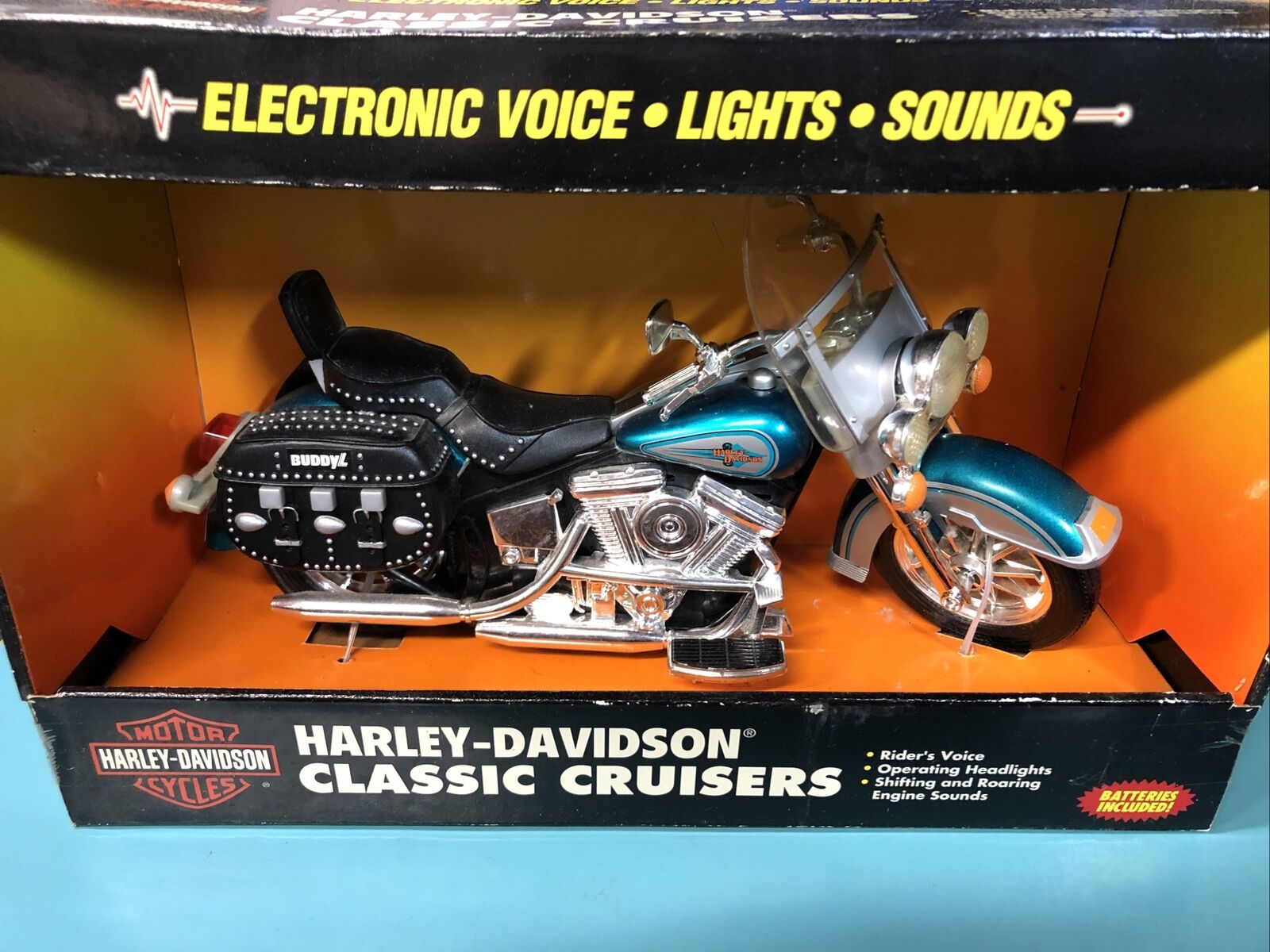 1994 Buddy L Harley-davidson Classic Cruisers #5606 - New In Box - 11" Long W17