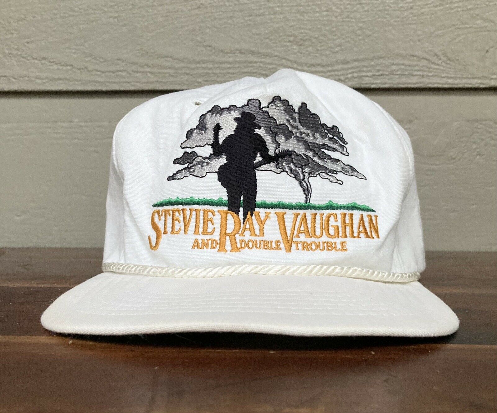 Vtg Stevie Ray Vaughan Tour Hat Shirt 1984 Couldn’t Stand The Weather Concert