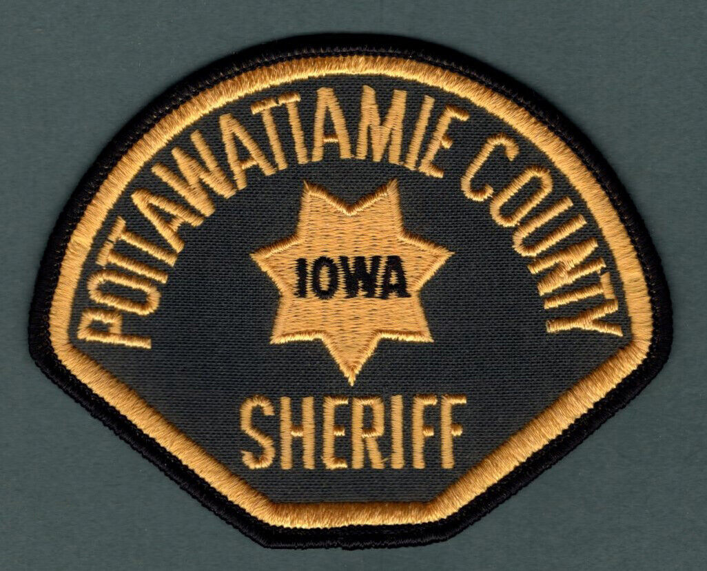 Pottawattamie Iowa Police Patch