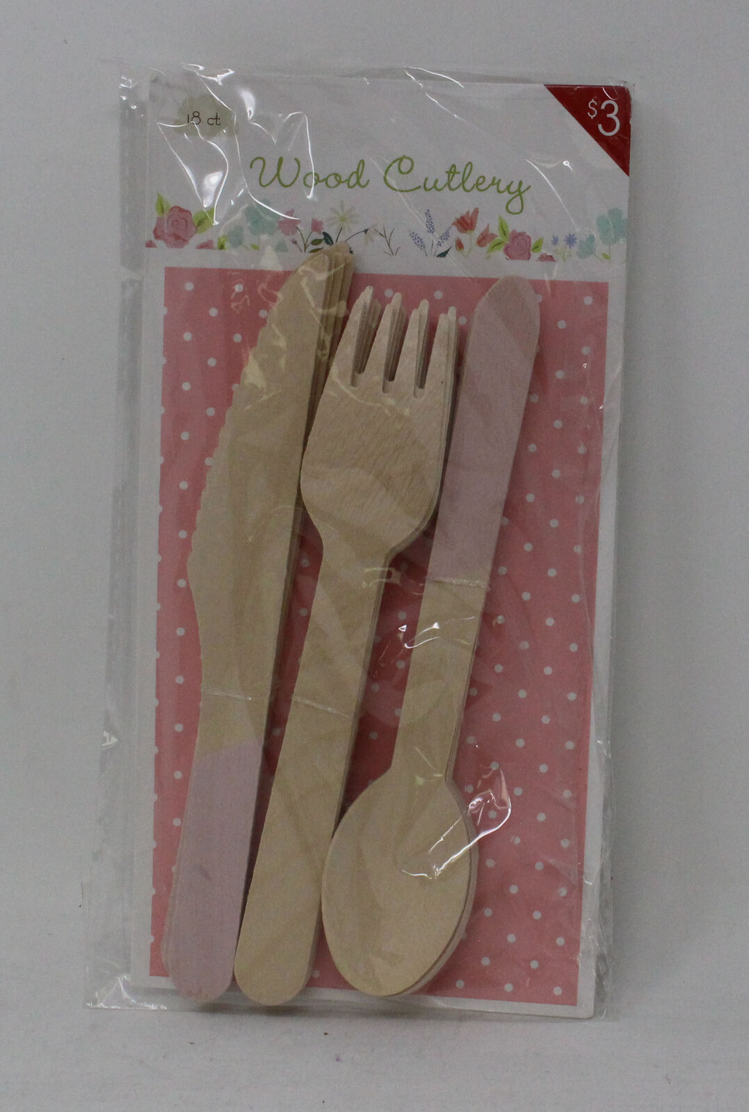 Design Disposable Wood Cutlery  18 Points