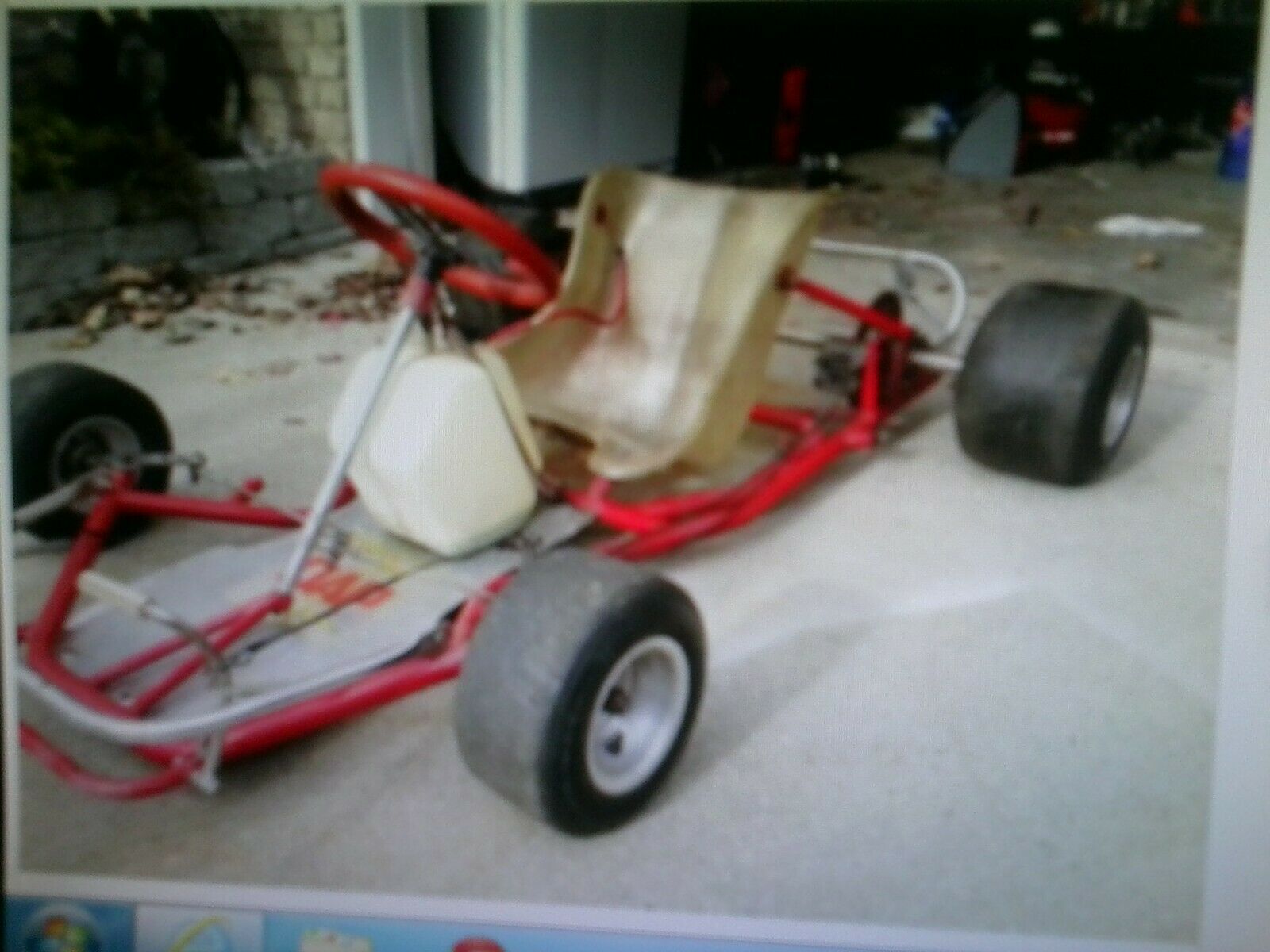 Racing Go Kart - Dp90  Dap World Champ  Vintage - Many New Parts -