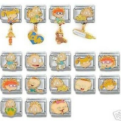 15 Rugrats Casa D'oro Italian Charm Lot 9mm Licensed 100% Authentic New