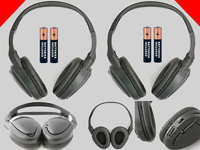 2 Wireless Headphones For Chrysler Dvd System : New Headsets
