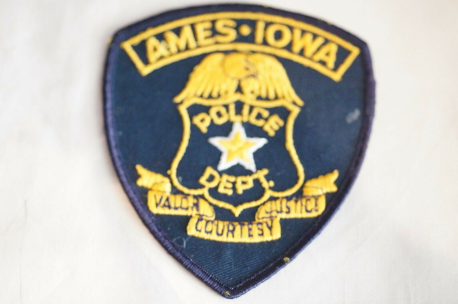 Us Ames Iowa Police Patch 1