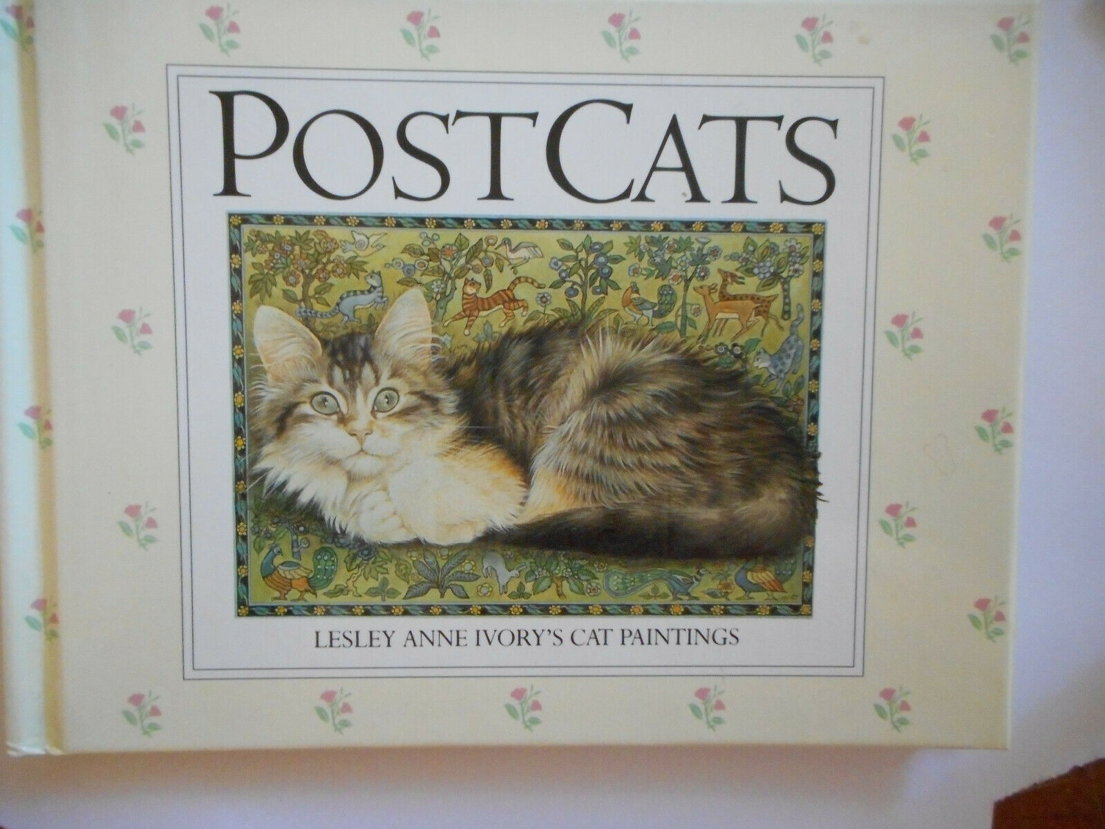 Post Cats = Postcats = Lesley Ane Ivory's Cat Paintings - Gorgeous/hardcover 1st