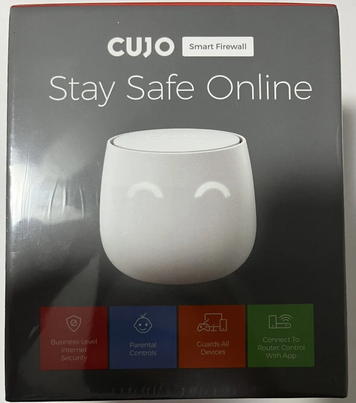 Cujo Smart Firewall Stay Safe Online New In Box Sealed Parental Controls Sealed