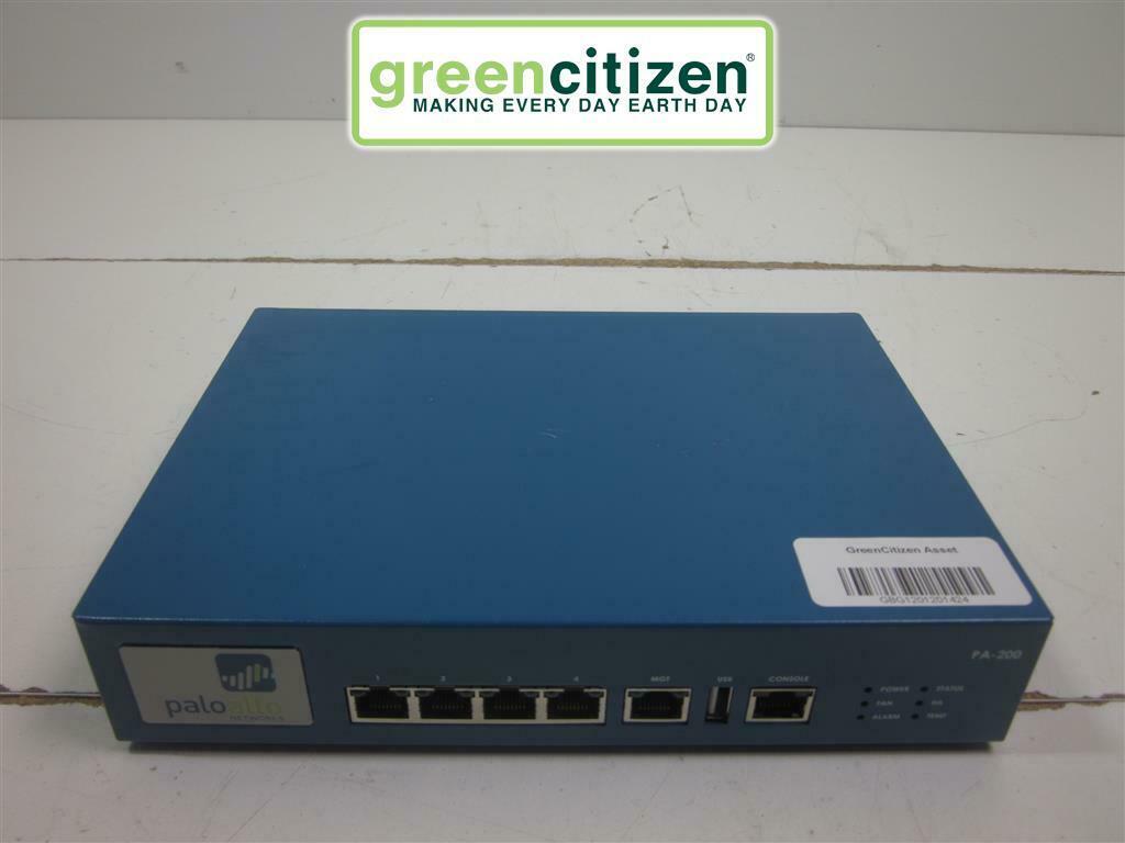 Palo Alto Networks Pa-200 Network Security Appliance Firewall No Ac