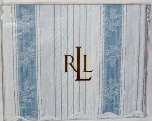 Nwt $120 Lauren Ralph Lauren Standard Pillow Sham Home Lake 20”x26” 100% Cotton