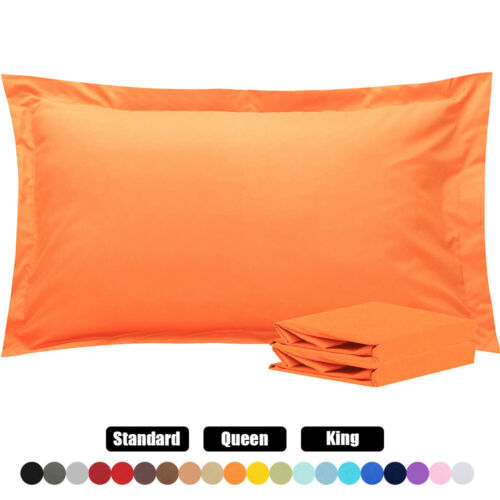 1800 Pillow Shams Ultra Soft Pillow Case Cover Set Of 2 Standard Queen King Size