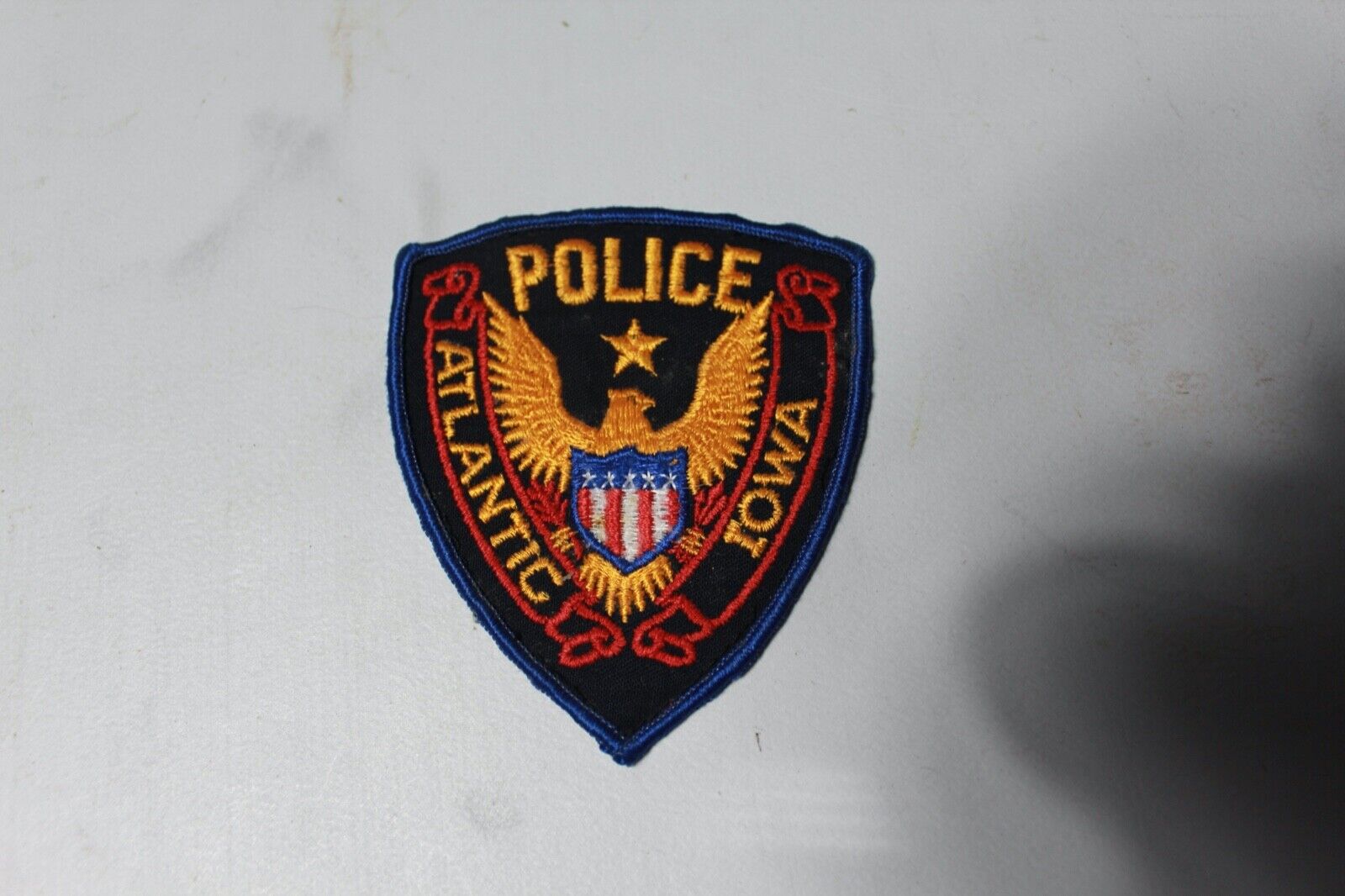 Police Patch Atlantic Iowa
