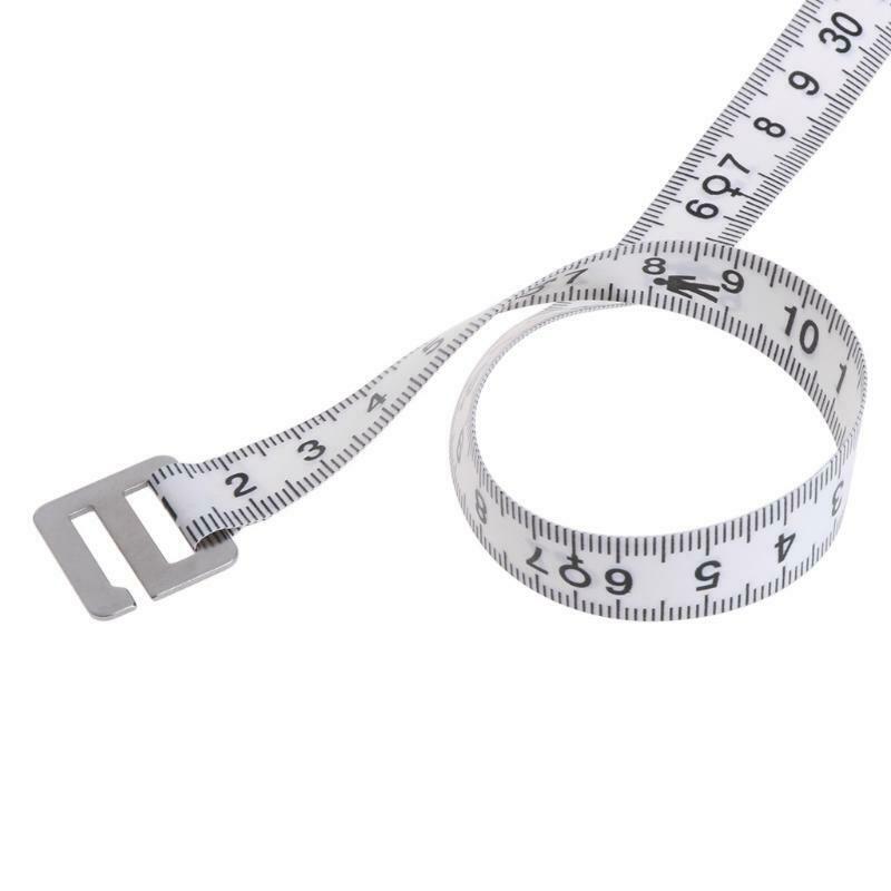 Bmi Body Mass Retractable Tape 150cm Measure Calculator Diet Weight Loss Tape