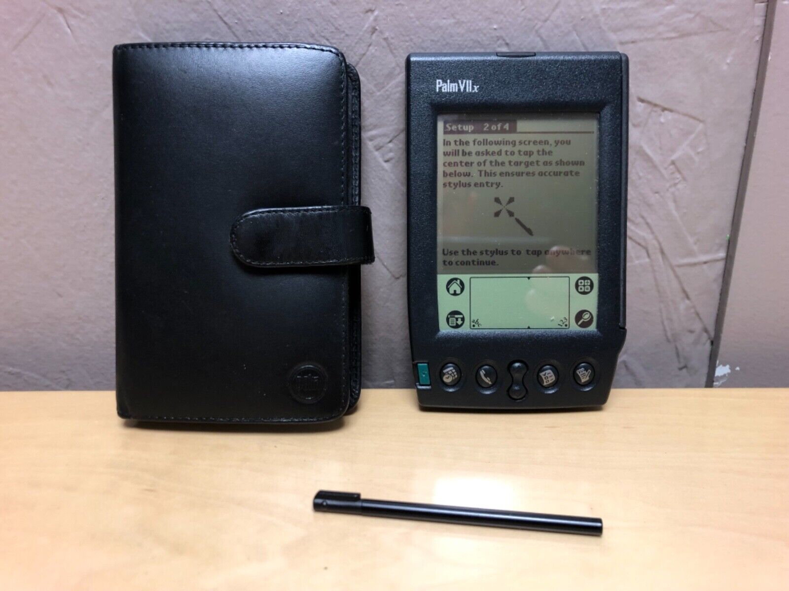 Vtg Palm Viix Handheld Personal Organizer Wireless Collectible