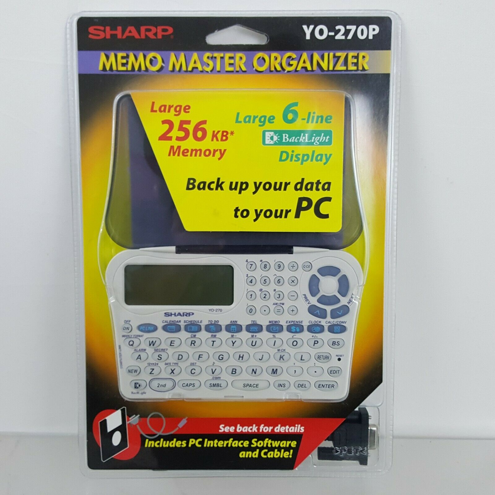Sharp Yo-270p Electronic Orginizer Ibm Windows
