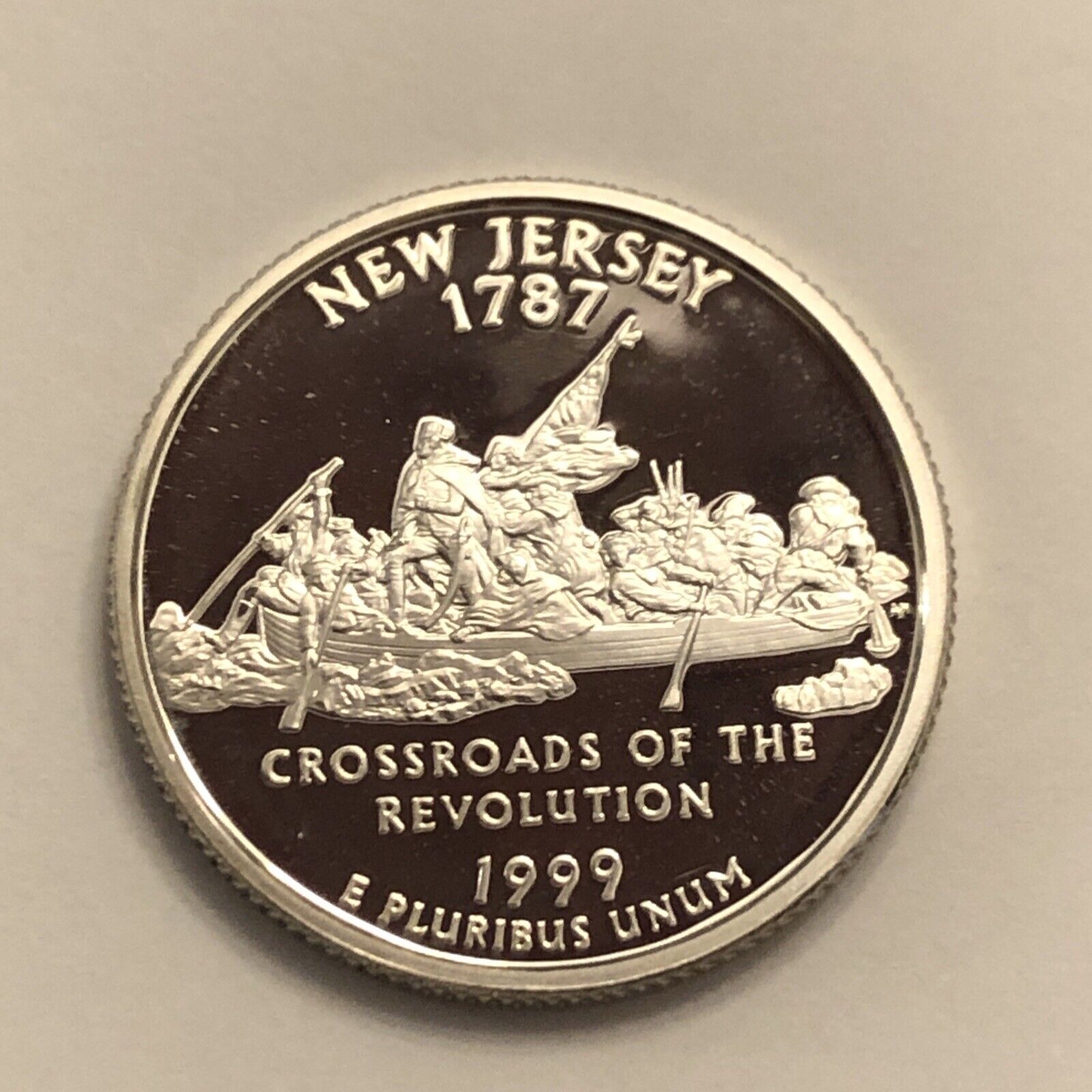 1999 S New Jersey *90% Silver Proof State Quarter Mint From Proof Set  #1999sq