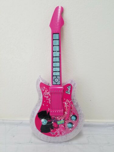 Mattel 2013 Barbie Glam Girl Guitar Lights Sound