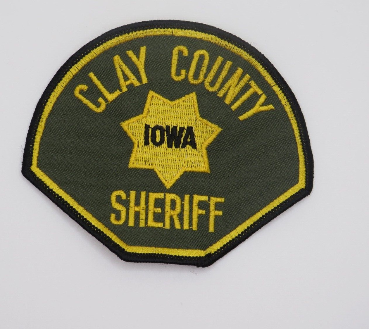 Clay County Iowa Sheriff Patch