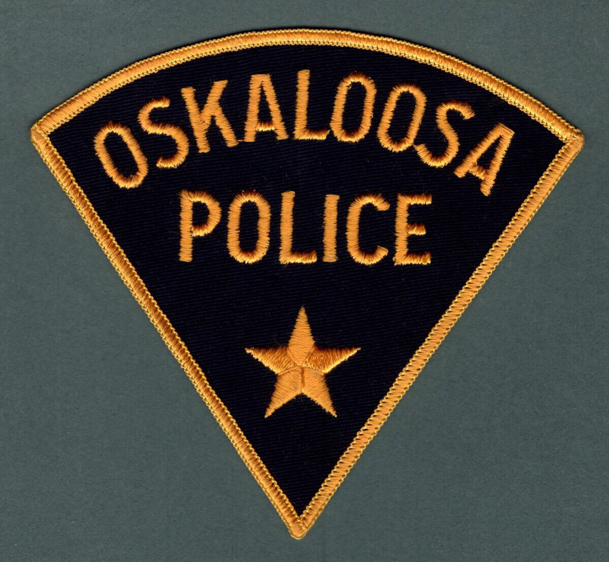Oskaloosa Iowa Police Patch