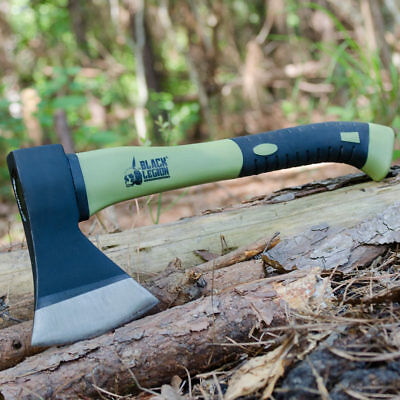 14" Survival Camping Tomahawk Throwing Axe Battle Hatchet Hunting Knife Tactical