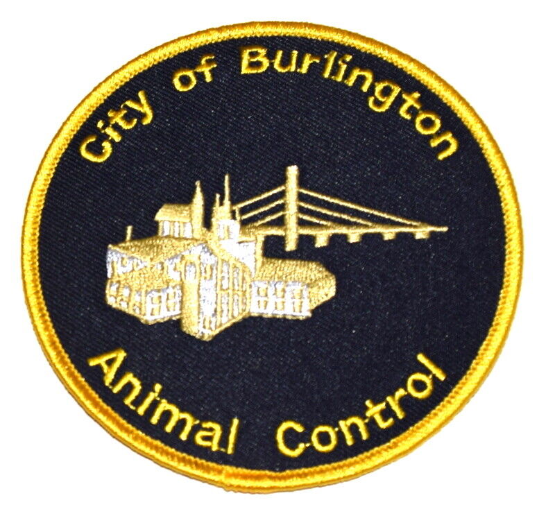 Burlington – Animal Control - Iowa Ia Sheriff Police Patch Bridge Factory