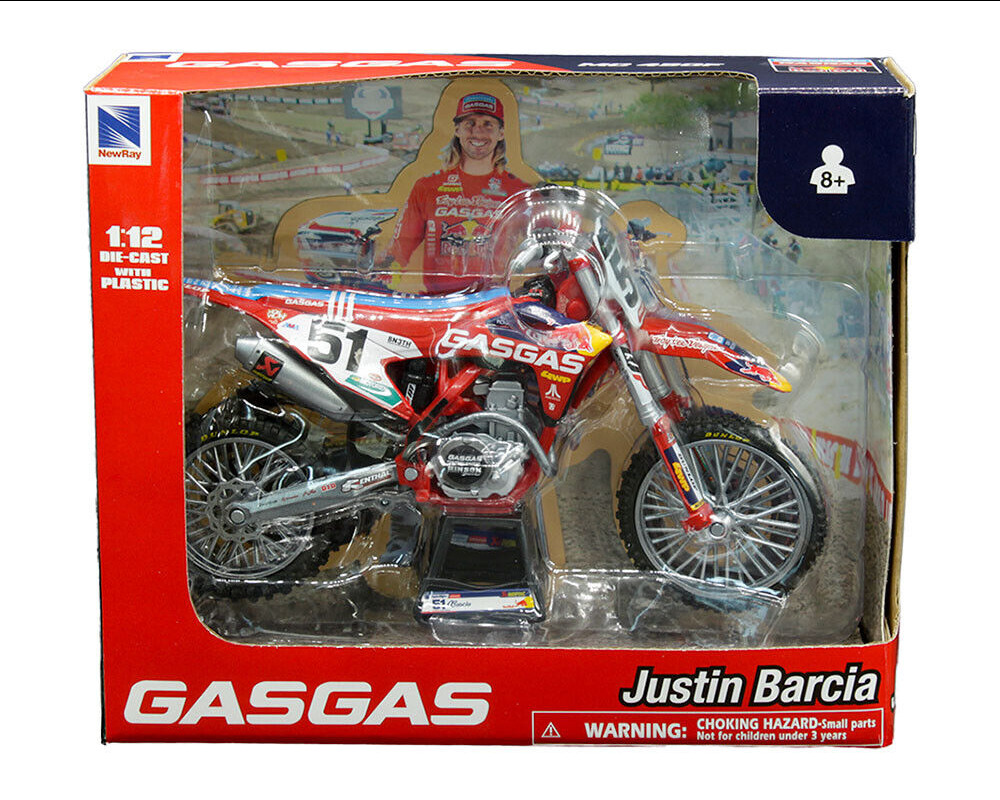 Justin Barcia Gasgas Mc450f1:12 #51 Race Bike Tld Red Bull  58303