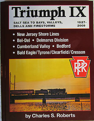 Triumph Ix  Salt Sea To Bays  9  Pennsylvania  Pennsy Railroad Book Roberts