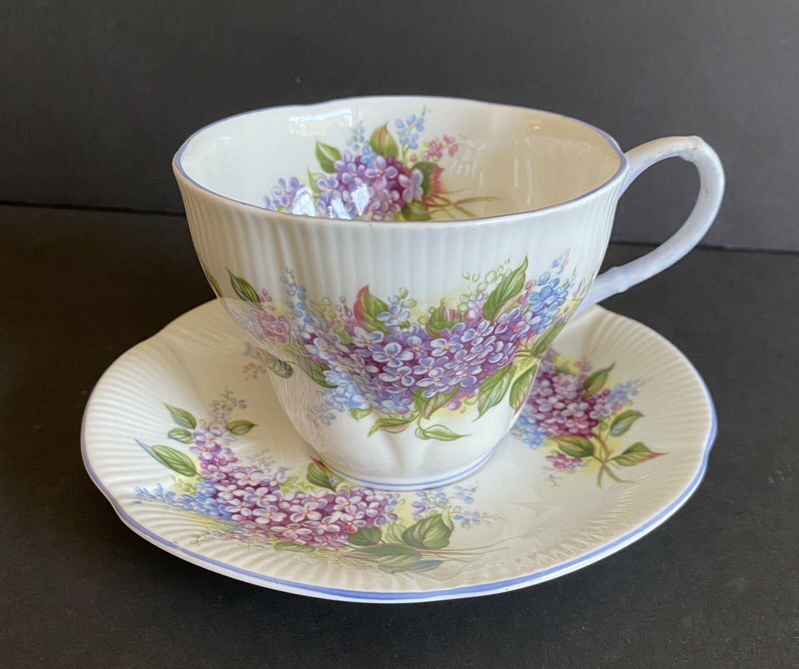 Royal Albert Blossom Time Lilac  Cup & Saucer Set