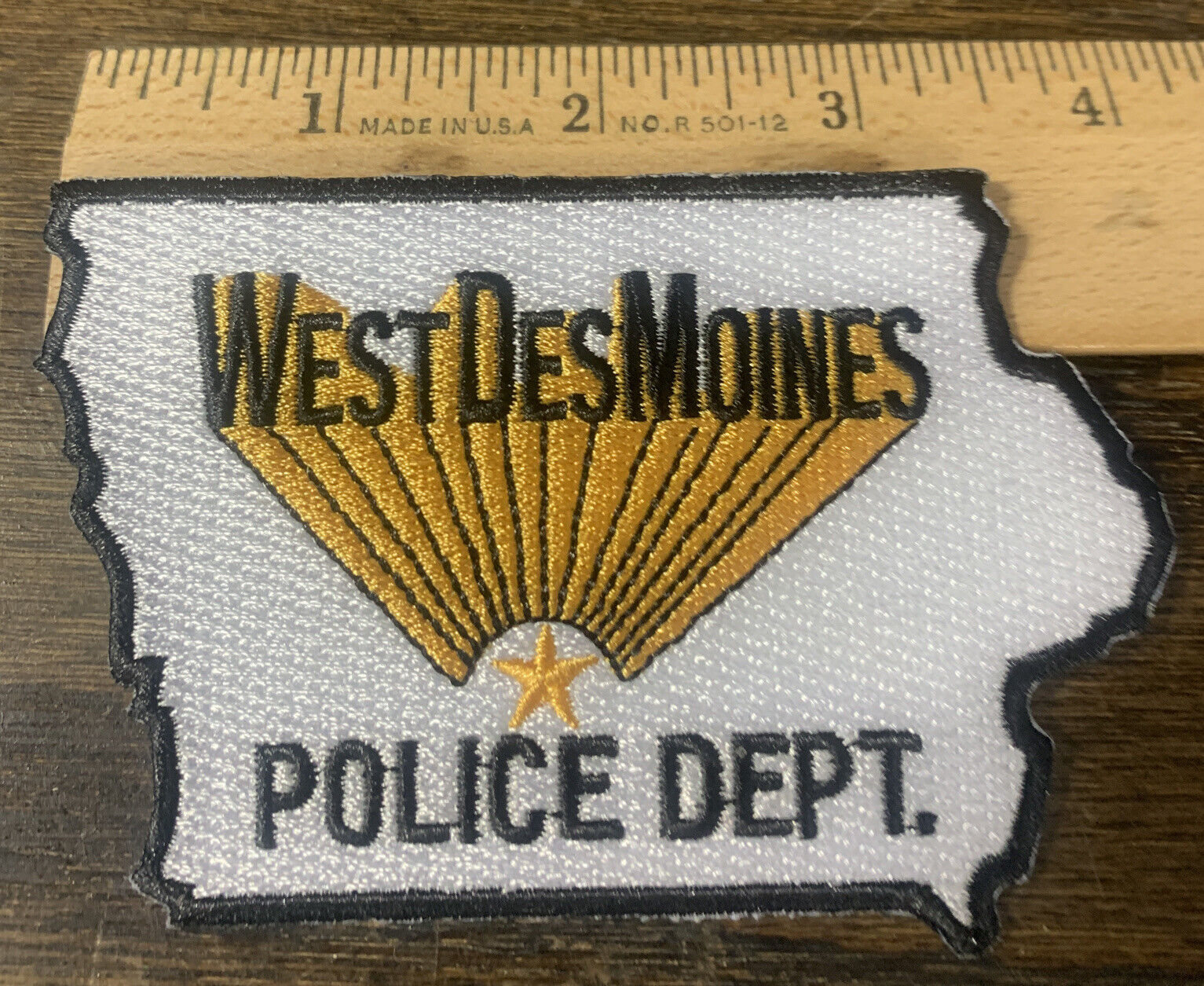 West Des Moines Police Department Patch