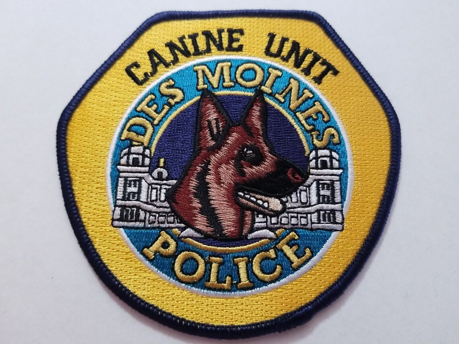 Des Moines, Iowa- Police Canine/ K9 Patch. New!
