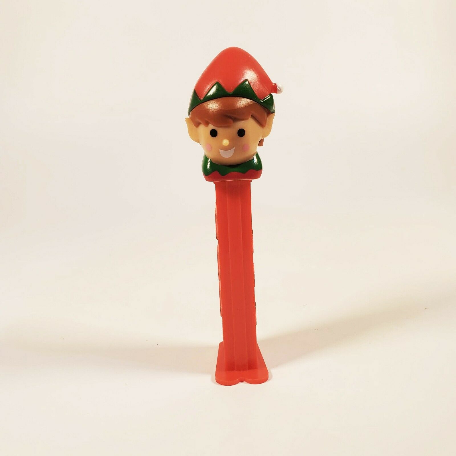 Pez Dispenser Red Elf 2014 Elf On The Shelf Hat Red
