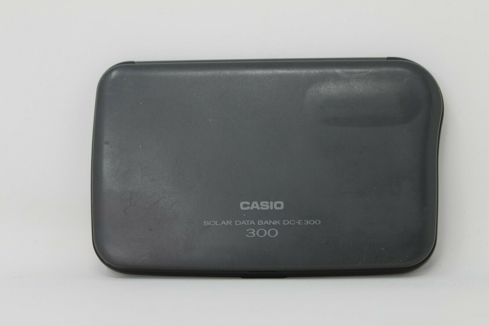 Casio Solar Data Bank 300 Black Electronic Organizer Dc-e300 Tested Works!