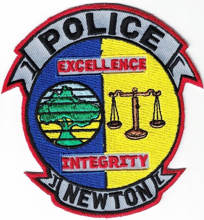 Newton  Police Patch Iowa Ia