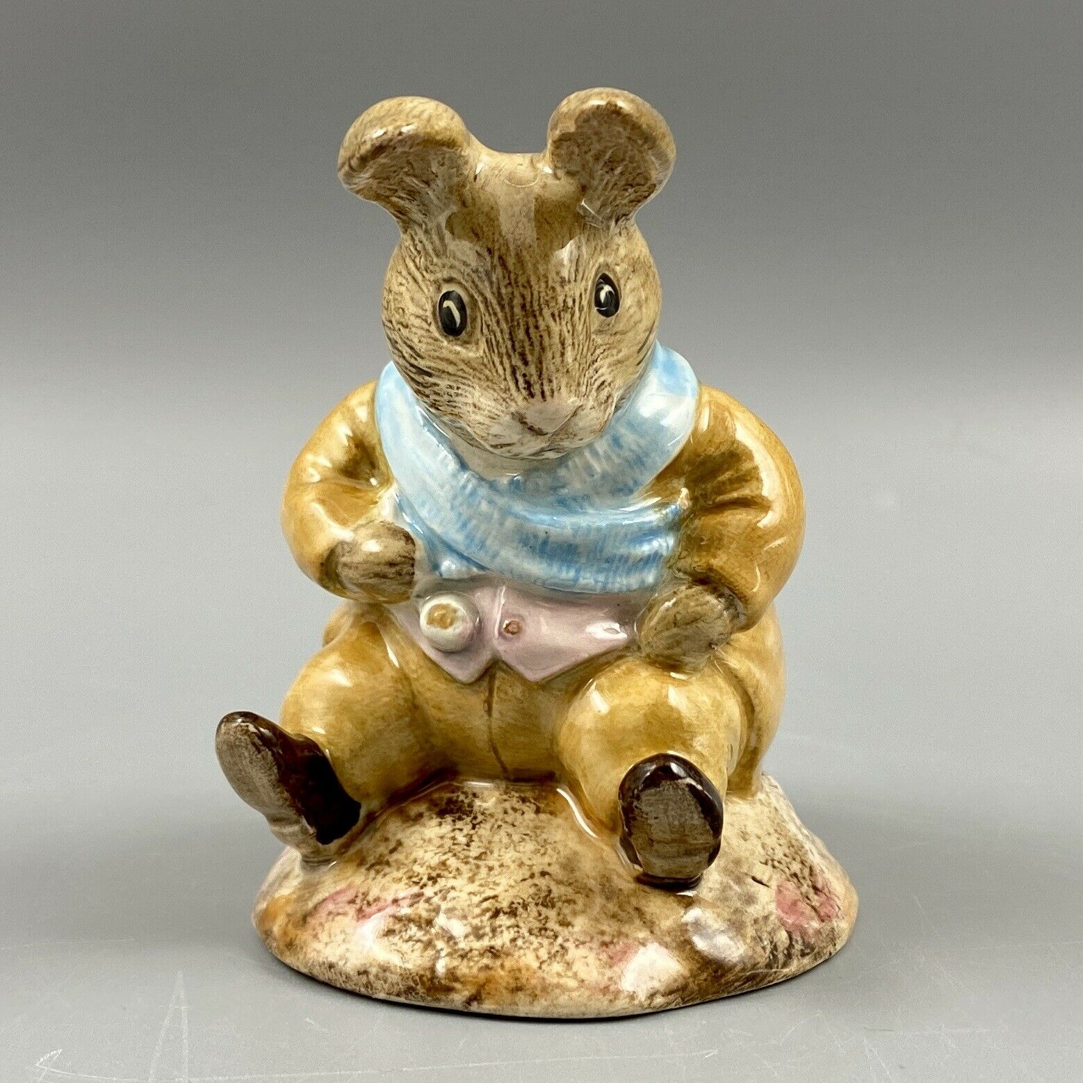 Beatrix Potter Old Mr Bouncer Rabbit Figurine 1989 Royal Albert Bp6a England