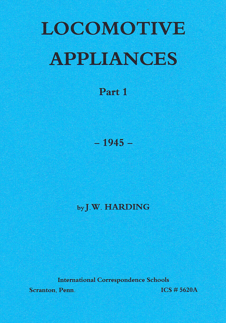 1945 Steam Locomotive Appliances - Parts 1 & 2 - Reprints